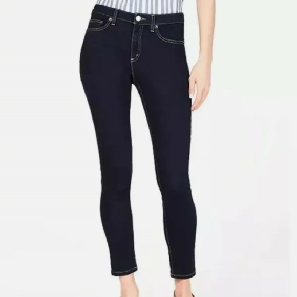 NWT Michael Kors Basics Dark Rinse Wash Izzy Skinny Jeans Sz 8 - Picture 3 of 15